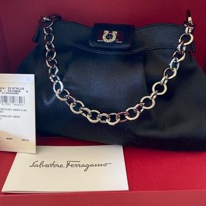 Salvatore Ferragamo small evening bag. Great for formal events!